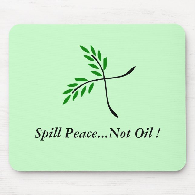 Spill Peace...Inte Olja, grenar! Musmatta (Framsidan)
