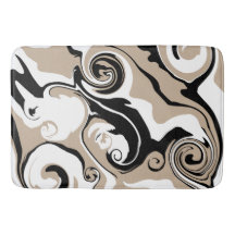 Spill - Taupe, Black and White