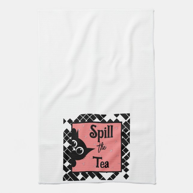 Spill Te Kitchen Towel Kökshandduk (Vertikal)