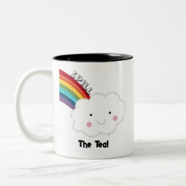 Spill te Två-Tonad mugg