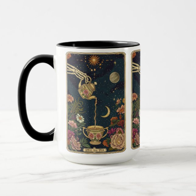 Spill Tea med Mystique - Tarot Mugg (Vänster)