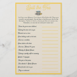 Spill Tea: Möhippa Mix and Mingle Game