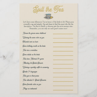 Spill Tea: Möhippa Mix and Mingle Game