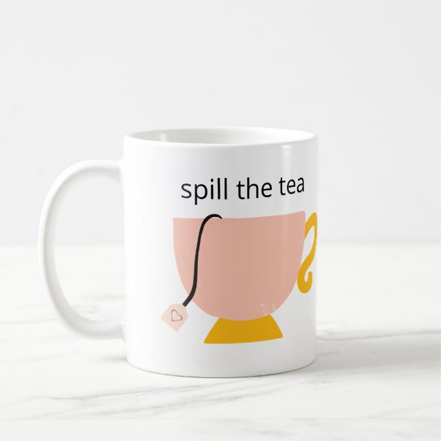 Spill the Tea Kaffemugg (Vänster)