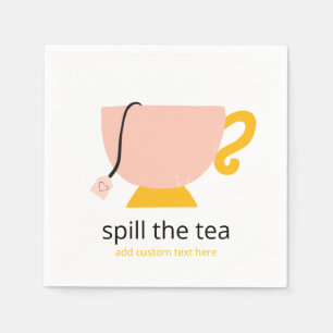 Spill the Tea Pappersservett