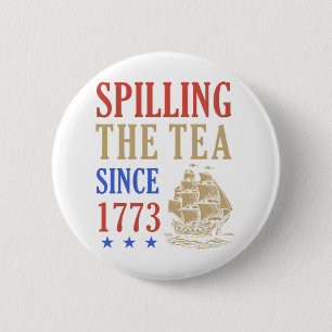 Spillande te sedan 1773 Rolig sengångare Knapp