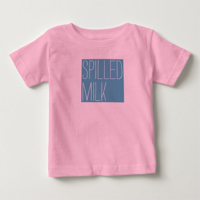 Spillat Mjölk för spädbarn Tee (Framsida)