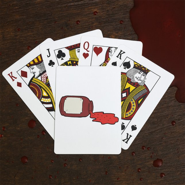 Spillat Sylt Cute Red Jelly Burk Casinokort (Skapare uppladdad)