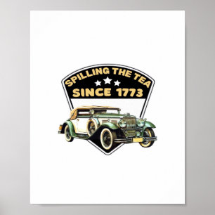 Spilling av tea sedan 1773 års premie poster