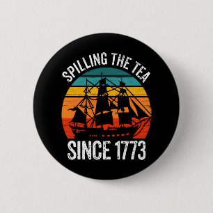 Spilling av tea sedan 1773 knapp