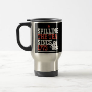 Spilling av tea sedan 1773 Lustigt PM Resemugg