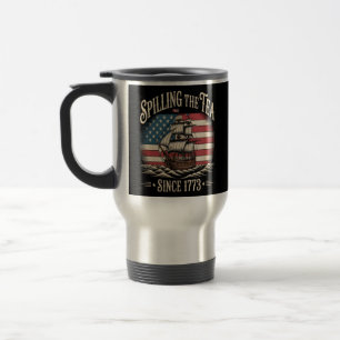 Spilling av tea sedan 1773 Lustigt PM Resemugg