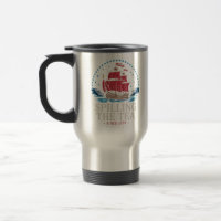 Spilling av tea sedan 1773 Rött vitt blått Funny 4
