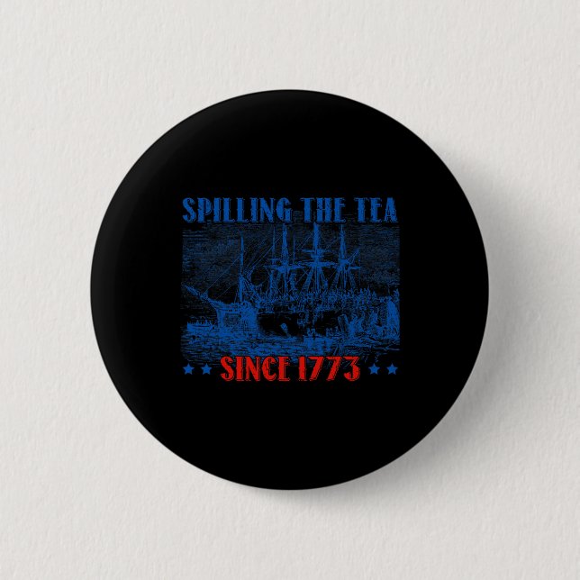Spilling av teatern sedan 1773 fjärde juli knapp (Framsida)