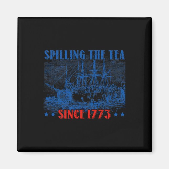 Spilling av teatern sedan 1773 fjärde juli magnet (Framsidan)