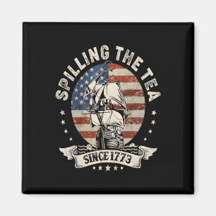 Spilling av teatern sedan 1773 patriotisk 4:e juli magnet