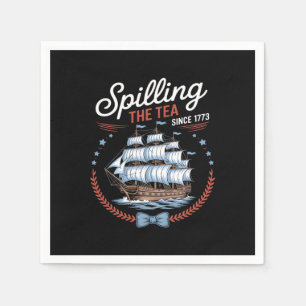 Spilling the Tea sedan 1773, 4 juli Pappersservett
