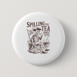 Spilling the Tea sedan 1773 Patriotic American 4:e Knapp