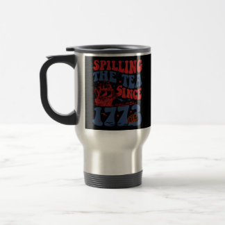 Spilling the Tea Sedan 1776 Amerikanska patriotisk Resemugg