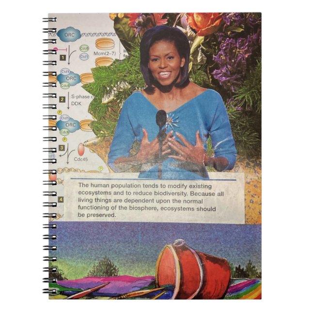 Spilling Truths A Collage of Science Society Hope Anteckningsbok (Framsidan)