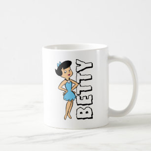Spillror för Flintstones Betty Kaffemugg