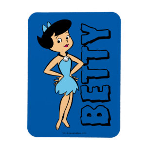 Spillror för Flintstones   Betty Magnet