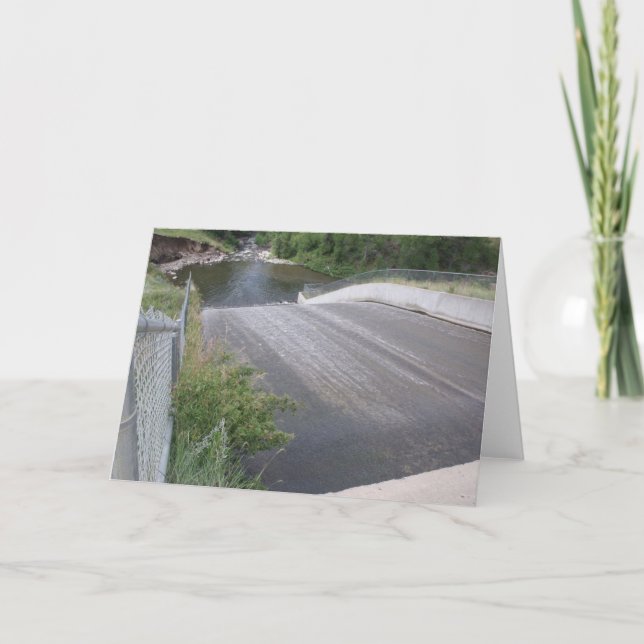 Spillway Havre, Montana Kort (Framsida)