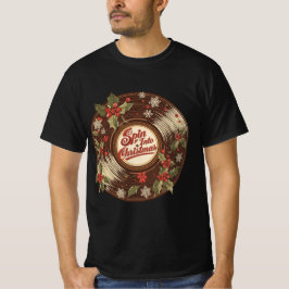 Spin Into Christmas – Fun Holiday Design T Shirt