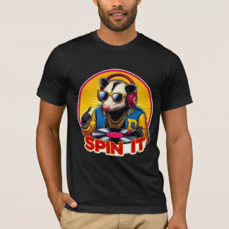 SPIN IT-OPOSSUM DJ 6 T SHIRT