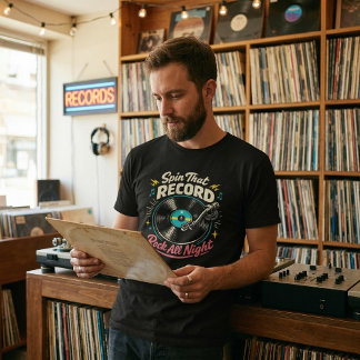 Spin That Record T Shirt