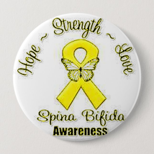 Spina Bifida Awareness Knapp (Framsida)