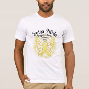 Spina Bifida fjäril 3 T Shirt