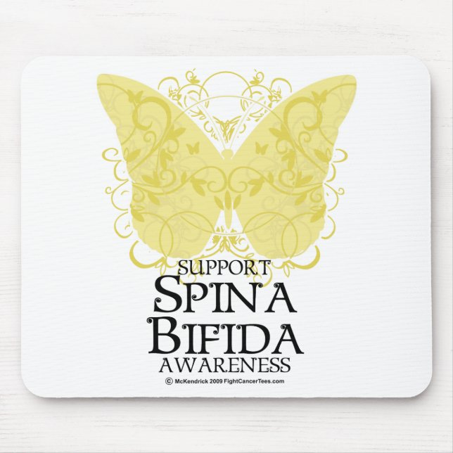 Spina Bifida fjäril Musmatta (Framsidan)