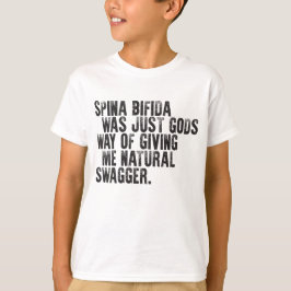 Spina Bifida medvetenhet T Shirt
