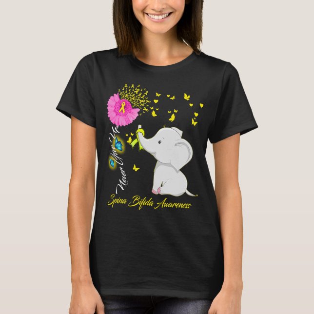 Spina Bifida T Shirt (Framsida)