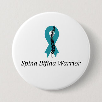 Spina Bifida Warrior Pin-knapp med tubon Knapp