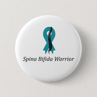 Spina Bifida Warrior Pin-knapp med tubon Knapp