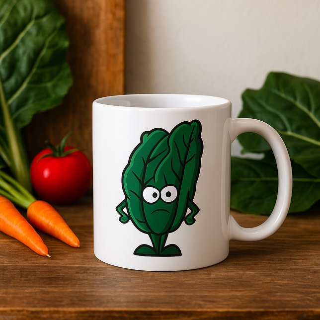 Spinach Ansikte Mugg (Skapare uppladdad)