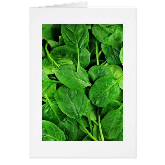 Spinach Hälsningskort (Framsidan)