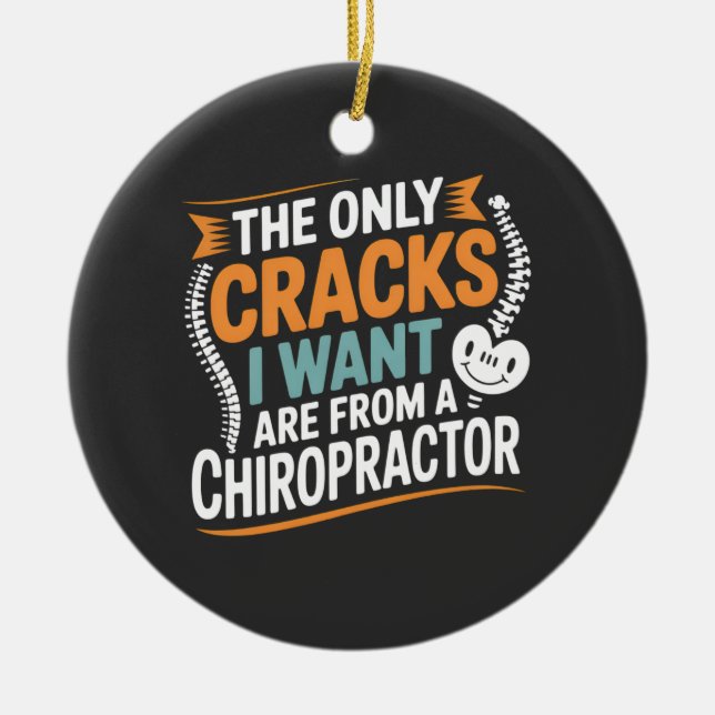 Spinal Alignment and Posture Recovery Julgransprydnad Keramik (Framsidan)