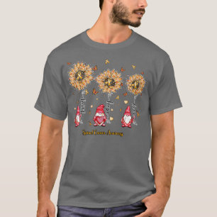 Spinal Awareness gnome-tron hoppas solros T Shirt