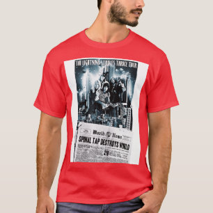 Spinal Tap nov 29 1985 poster konsert T Shirt