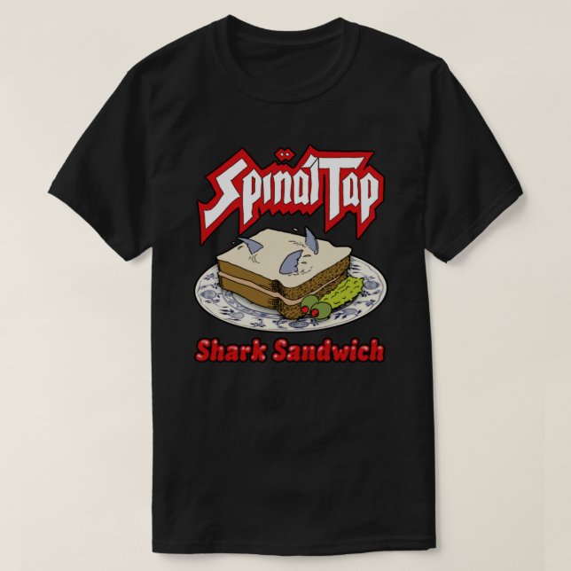 Spinal Tap Shark Sandwich Classic T-Shirt (Design framsida)
