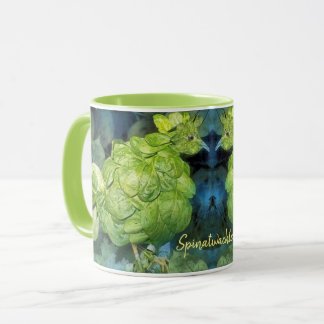 Spinatwachtel Mugg