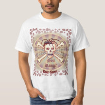 Spindel Du Ringde skalle t-shirt