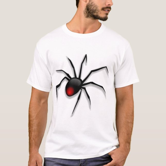 spindel halloween t shirt (Framsida)