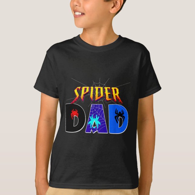 Spindel Pappa Tröja Födelsedag Fars Dag Halloween  (Framsida)