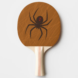 Spindel webbenpingen Pong paddlar Pingisracket