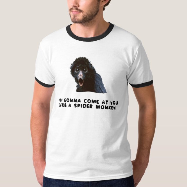 Spindelapa T-shirt (Framsida)
