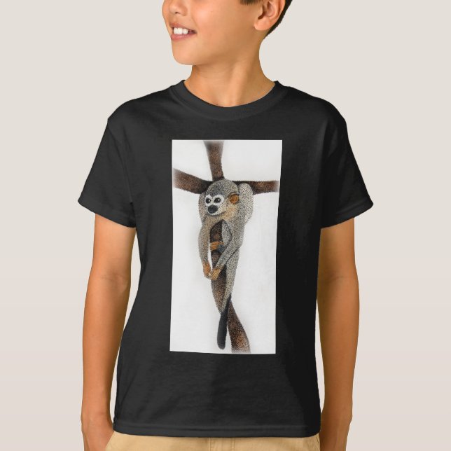 spindelape pennkonst t-shirt (Framsida)